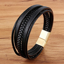 Magnetic Black Men Bracelet