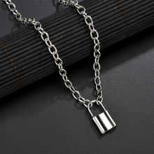 Rock Choker Lock Necklace For Women